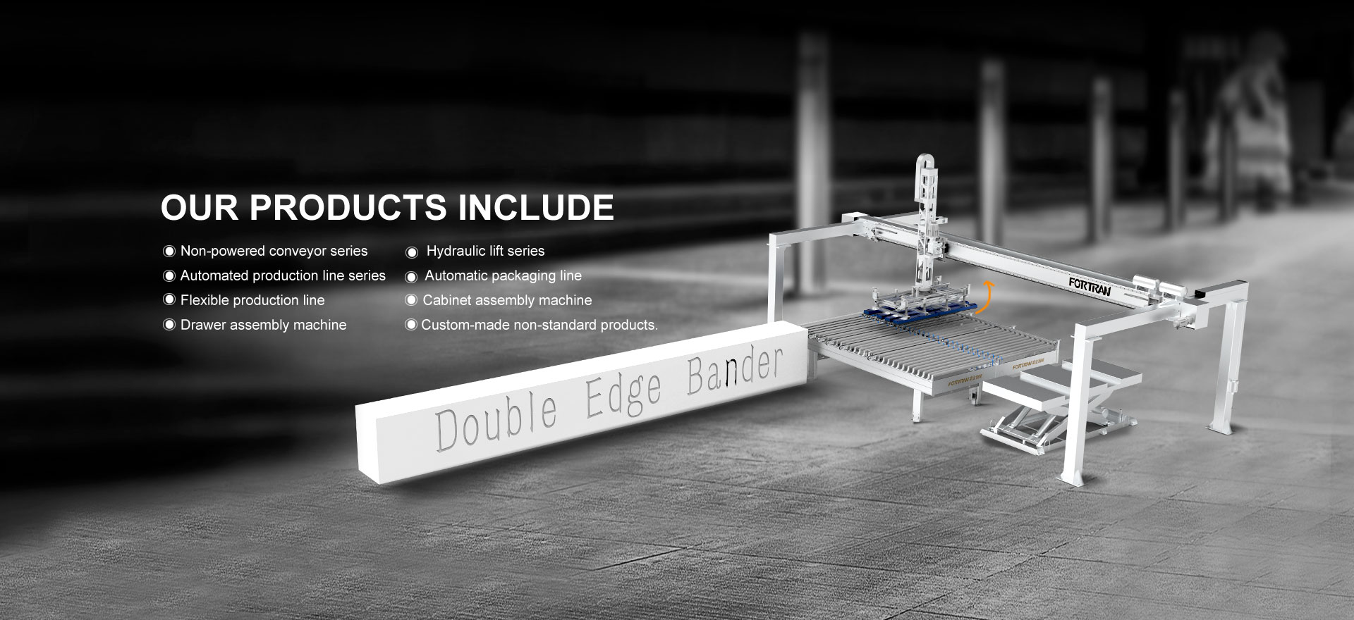 Our products include