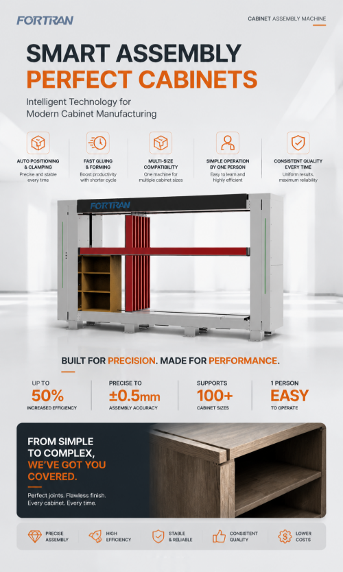 Intelligent Automatic Cabinet Assembly Machine | Ideal Solution for Modern Panel Furniture Manufacturing